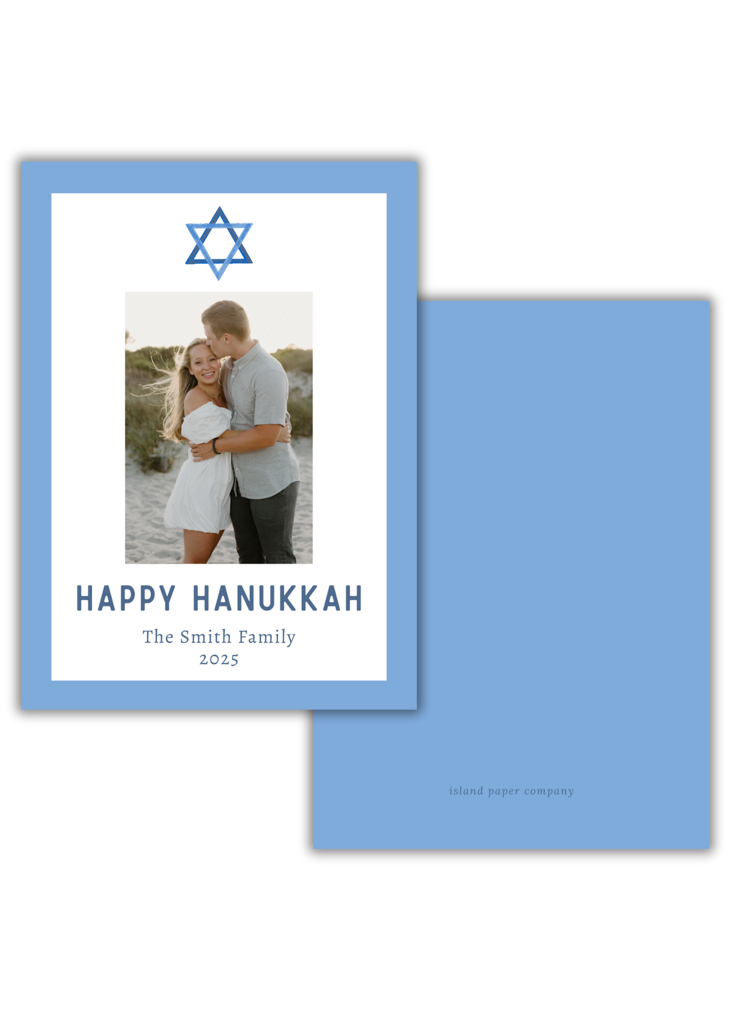 Hanukkah Star Card