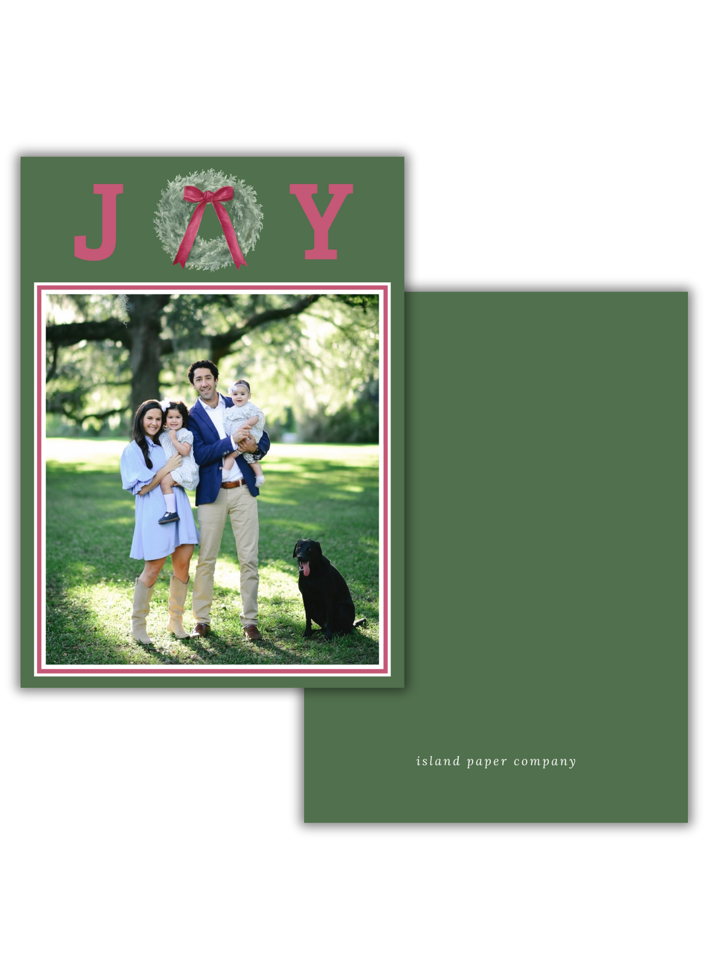 JOY Christmas Card