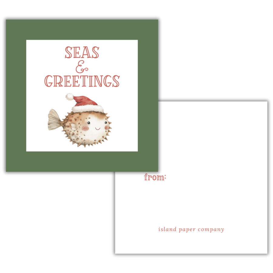 Happy HULA-DAYS Gift Tag Set