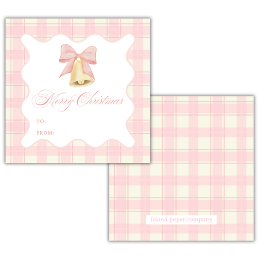Pink Bell Gift Tags