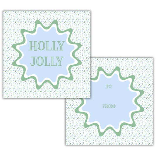 Holly Jolly Gift Tag
