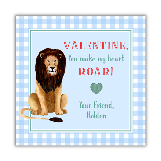 Make My Heart Roar Valentines Cards