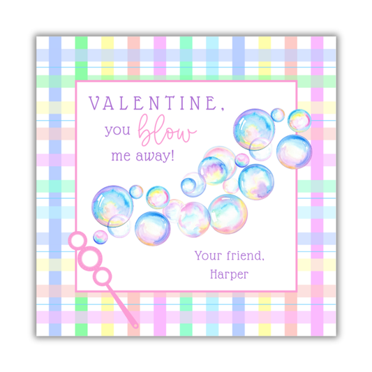 Bubbles Valentines Cards
