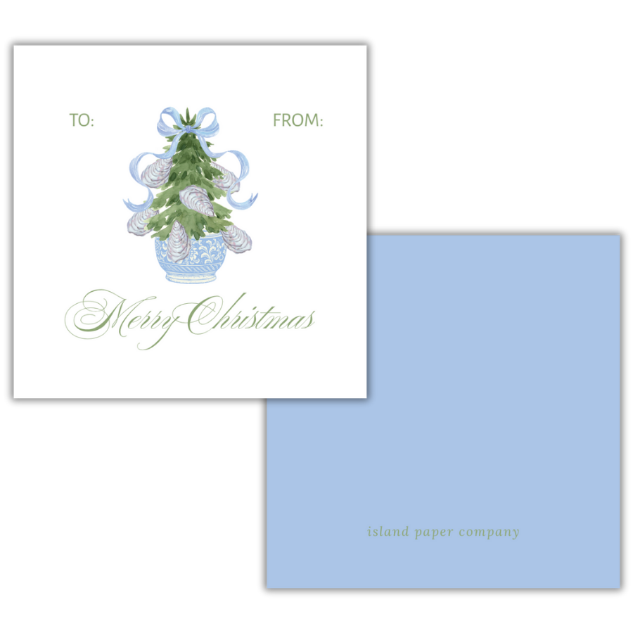 Oyster Tree Gift Tags